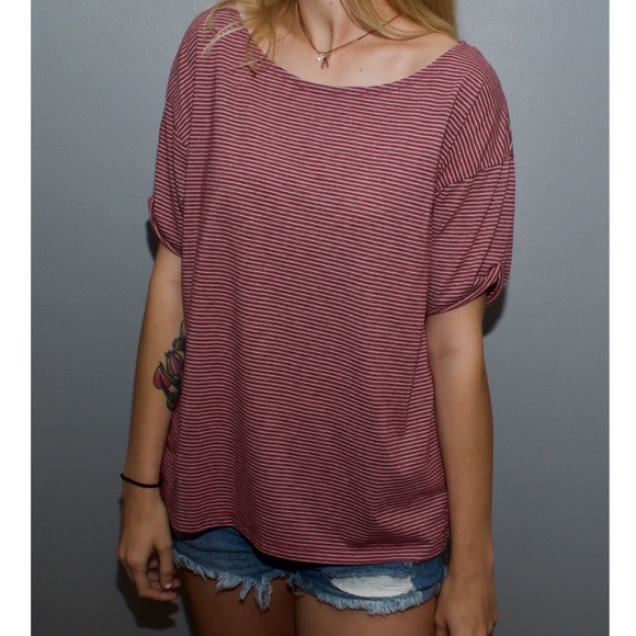 Forever 21 Tops - Forever 21 Striped Loose Shirt